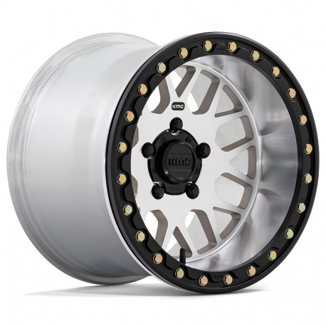 ALU disky KMC KMC Powersports KS235 GRENADE BEADLOCK disk 15x10 5x114.3 72.56 ET0, Silver | race-shop.sk