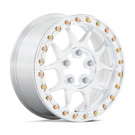 ALU disky KMC KMC Powersports KS437 TORO FORGED BEADLOCK disk 15x6 5x114.3 72.56 ET50, Silver | race-shop.sk