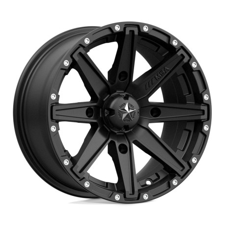 ALU disky MSA MSA Offroad disks M33 CLUTCH disk 15x10 4x137 112.1 ET0, Satin black | race-shop.sk