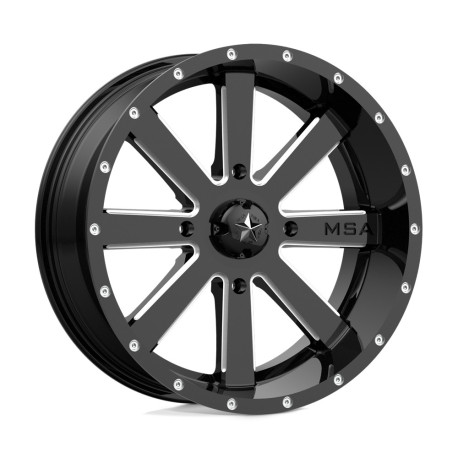 ALU disky MSA MSA Offroad disks M34 FLASH disk 24x7 4x137 112.1 ET0, Gloss black | race-shop.sk
