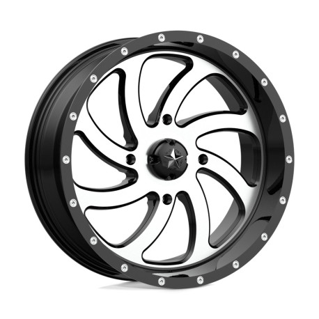 ALU disky MSA MSA Offroad disks M36 SWITCH disk 22x7 4x156 132 ET0, Gloss black | race-shop.sk