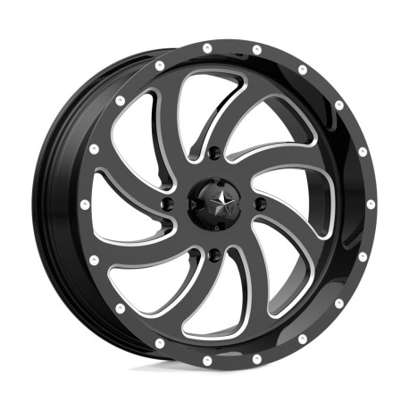 ALU disky MSA MSA Offroad disks M36 SWITCH disk 22x7 4x156 132 ET0, Gloss black | race-shop.sk