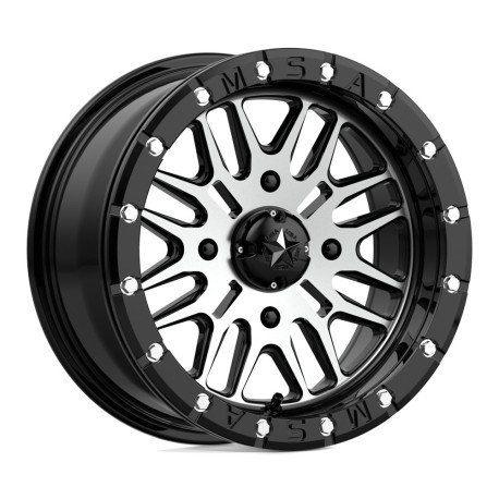 ALU disky MSA MSA Offroad disks M37 BRUTE BEADLOCK disk 15x7 4x137 112.1 ET10, Gloss black | race-shop.sk