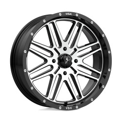 MSA Offroad disks M38 BRUTE disk 20x7 4x137 112.1 ET10, Gloss black