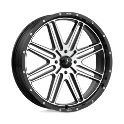 MSA Offroad disks M38 BRUTE disk 24x7 4x137 112.1 ET10, Gloss black