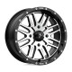 ALU disky MSA MSA Offroad disks M38 BRUTE disk 16x7 4x156 132 ET10, Gloss black | race-shop.sk