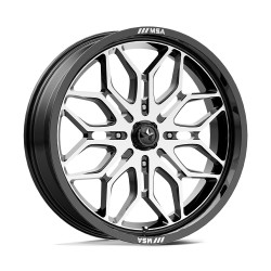 MSA Offroad disks M47 SNIPER disk 18x7 4x156 115.1 ET10, Gloss black