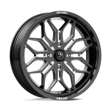 ALU disky MSA MSA Offroad disks M47 SNIPER disk 20x7 4x156 115.1 ET10, Gloss black | race-shop.sk