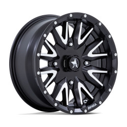 MSA Offroad disks M49 CREED disk 16x7 4x110 86 ET10, Matte black