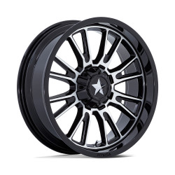MSA Offroad disks M51 THUNDERLIPS disk 20x7 4x137/4x156 110.1 ET0, Gloss black