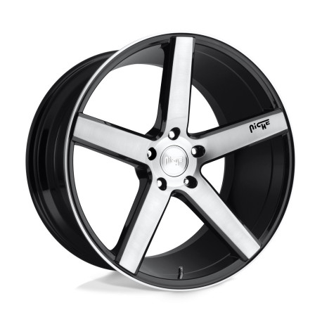 ALU disky Niche Niche M124 MILAN disk 20x8.5 5x112 66.56 ET34, Gloss black | race-shop.sk