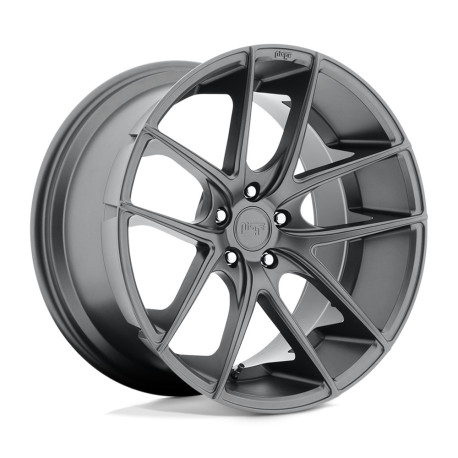 ALU disky Niche Niche M129 TARGA disk 20x8.5 5x114.3 72.56 ET35, Matte gun metal | race-shop.sk