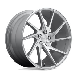Niche M162 INVERT disk 20x9 5x114.3 72.56 ET35, Gloss silver