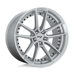 Niche M221 DFS disk 22x10.5 5x112 66.56 ET40, Gloss silver