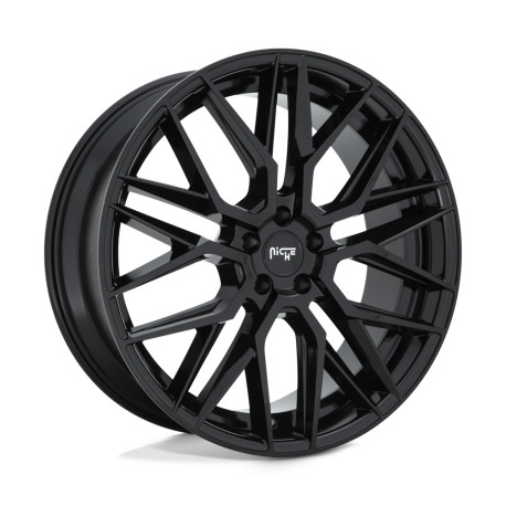 ALU disky Niche Niche M224 GAMMA disk 24x10 5x112 66.56 ET35, Gloss black | race-shop.sk