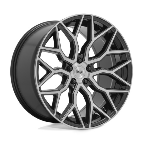 ALU disky Niche Niche M262 MAZZANTI disk 22x10 5x120 74.1 ET30, Gloss black | race-shop.sk