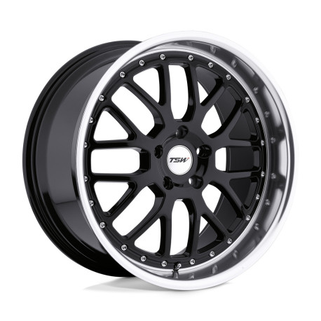 ALU disky TSW TSW VALENCIA disk 17x8 5x100 72.1 ET32, Gloss black | race-shop.sk