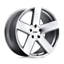 TSW BRISTOL disk 18x8.5 5x100 72.1 ET35, Silver