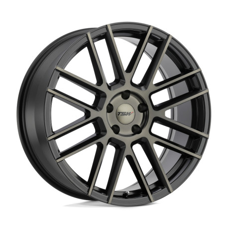 ALU disky TSW TSW MOSPORT disk 18x9.5 5x114.3 76.1 ET20, Matte black | race-shop.sk