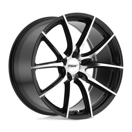 ALU disky TSW TSW SPRINT disk 18x9.5 5x120 76.1 ET20, Gloss black | race-shop.sk