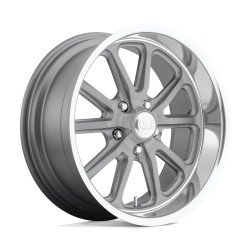 US Mag U111 RAMBLER disk 15x7 5x120.65 72.56 ET1, Matte gun metal