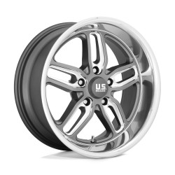 US Mag U129 CTEN disk 20x10 5x120.65 72.56 ET1, Matte gun metal