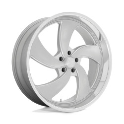 US Mag U134 DESPERADO disk 22x8.5 5x120.65 72.56 ET1, silver