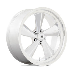 US Mag U135 TS disk 22x10.5 5x127 78.1 ET0, Silver