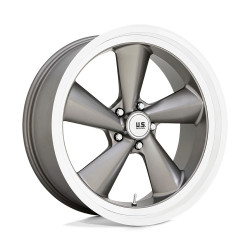 US Mag U137 TS disk 22x9 5x127 78.1 ET15, Anthracite