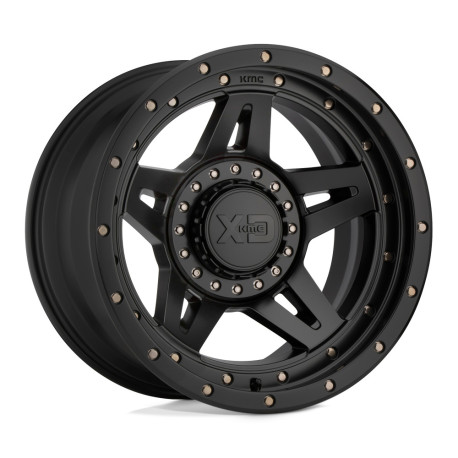 ALU disky XD XD 138 BRUTE disk 20x12 8x180 124.2 ET-44, Satin black | race-shop.sk