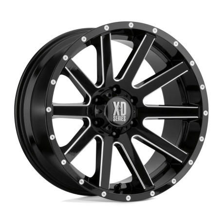 ALU disky XD XD 818 HEIST disk 20x10 6x139.7 106.1 ET-24, Satin black | race-shop.sk
