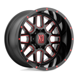 XD 820 GRENADE disk 20x10 8x165.1 125.1 ET-24, Satin black