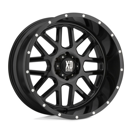 ALU disky XD XD 820 GRENADE disk 20x9 8x165.1 125.1 ET18, Gloss black | race-shop.sk