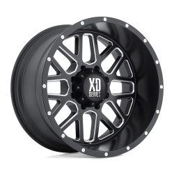 XD 820 GRENADE disk 20x9 8x165.1 125.1 ET0, Satin black