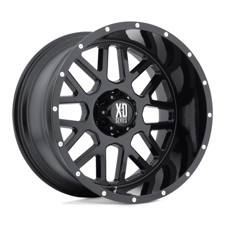 ALU disky XD XD 820 GRENADE disk 17x9 5x127 78.1 ET-12, Satin black | race-shop.sk
