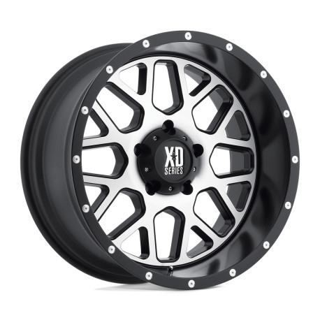 ALU disky XD XD 820 GRENADE disk 18x8 5x127 78.1 ET38, Satin black | race-shop.sk