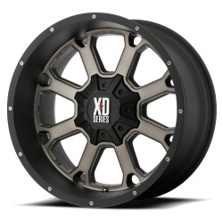 XD 825 BUCK 25 disk 20x10 5x127/5x139.7 78.1 ET-24, Matte black