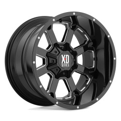 XD 825 BUCK 25 disk 20x9 5x150 110.1 ET25, Gloss black