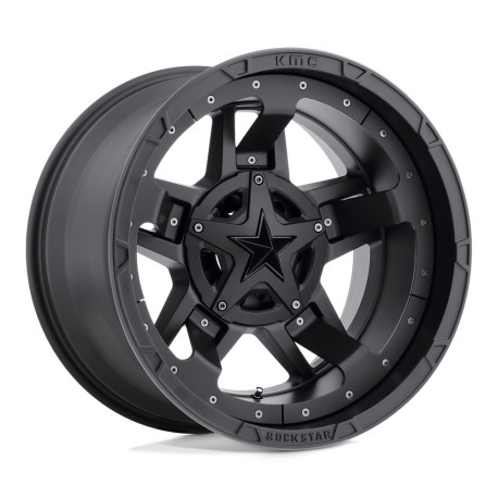 ALU disky XD XD 827 ROCKSTAR III disk 17x9 8x165.1 125.1 ET-12, Matte black | race-shop.sk