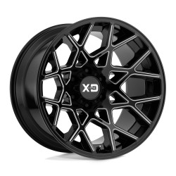 XD 831 CHOPSTIX disk 20x10 5x127 72.56 ET-24, Gloss black