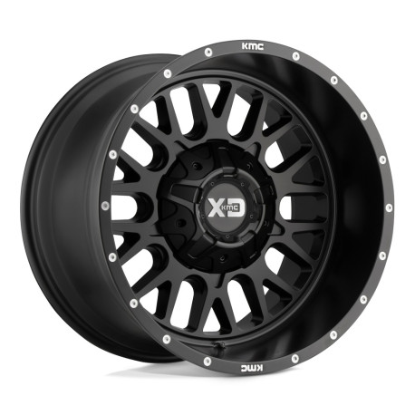 ALU disky XD XD 842 SNARE disk 20x10 6x135/6x139.7 106.1 ET-18, Satin black | race-shop.sk