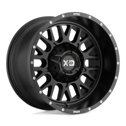 XD 842 SNARE disk 20x9 6x135/6x139.7 106.1 ET0, Satin black