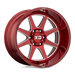 XD 844 PIKE disk 20x9 8x165.1 125.1 ET0, red