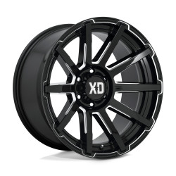XD 847 OUTBREAK disk 20x9 8x180 124.2 ET18, Gloss black