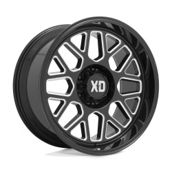 XD 849 GRENADE 2 disk 22x10 6x135 87.1 ET-18, Gloss black