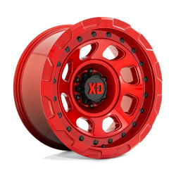 XD 861 STORM disk 17x9 5x127 71.5 ET-12, Candy red