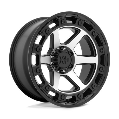 ALU disky XD XD 862 RAID disk 17x9 6x139.7 106.1 ET0, Satin black | race-shop.sk