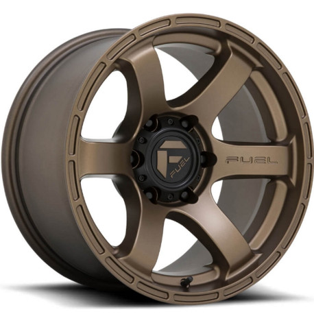 ALU disky Fuel Fuel D818 RUSH disk 17x9 6x139.7 106.1 ET-12, bronze | race-shop.sk