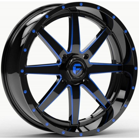 ALU disky Fuel Fuel UTV D651 MAVERICK UTV disk 22x7 4x137 110.1 ET13, Gloss black | race-shop.sk