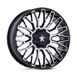 MSA Offroad disks M50 CLUBBER disk 20x7 4x137/4x156 110.1 ET0, Gloss black